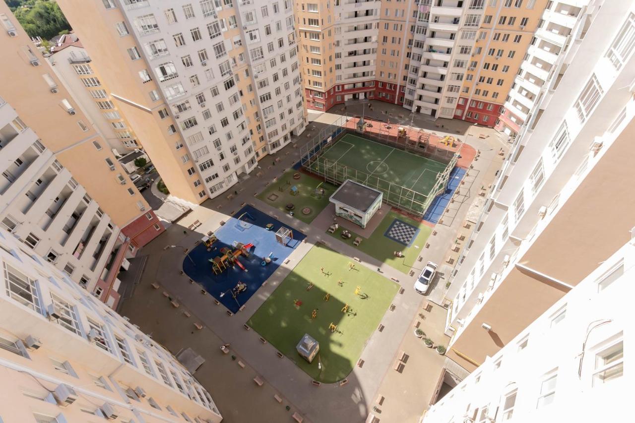 Comfortable Apartment With A Panoramic View Chişinau Exteriör bild