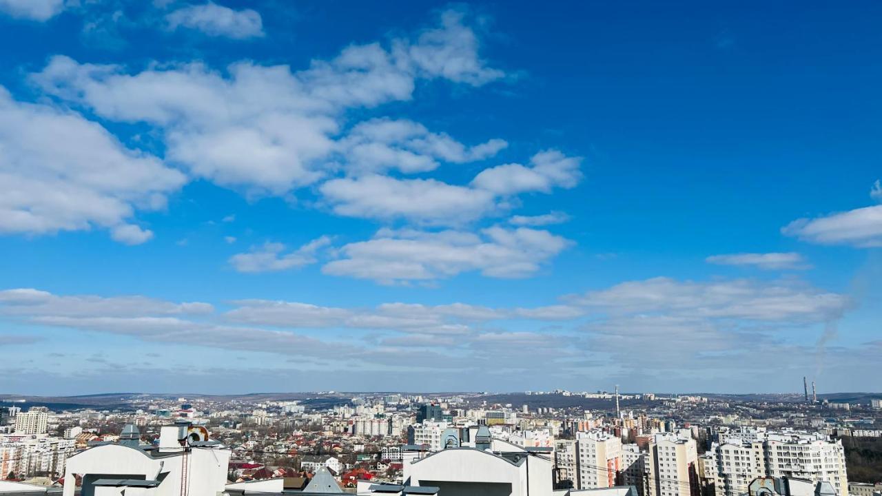 Comfortable Apartment With A Panoramic View Chişinau Exteriör bild